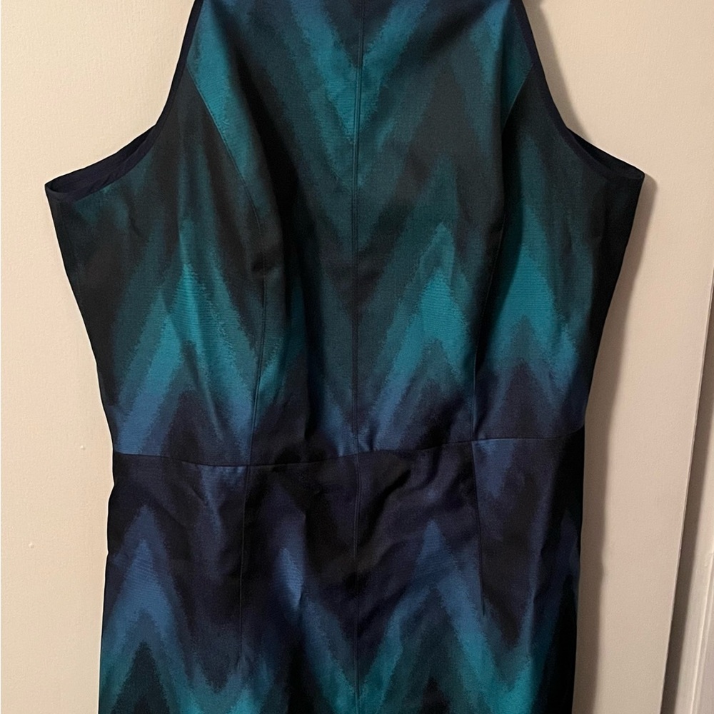 Ali Ro Navy and Teal Dress